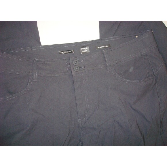 New NWT Womens 16 Short Gray Prana Pants Halle II Pockets UPF 50 Convertible SH - Picture 11 of 13
